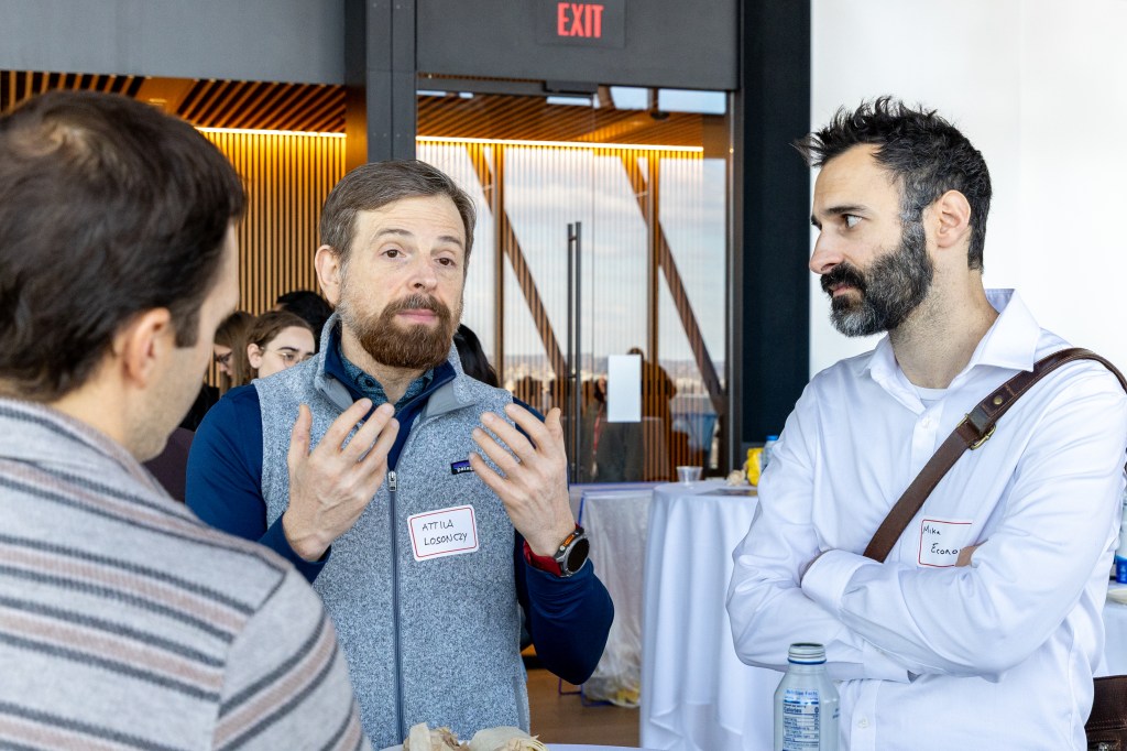 Biotech conference candids