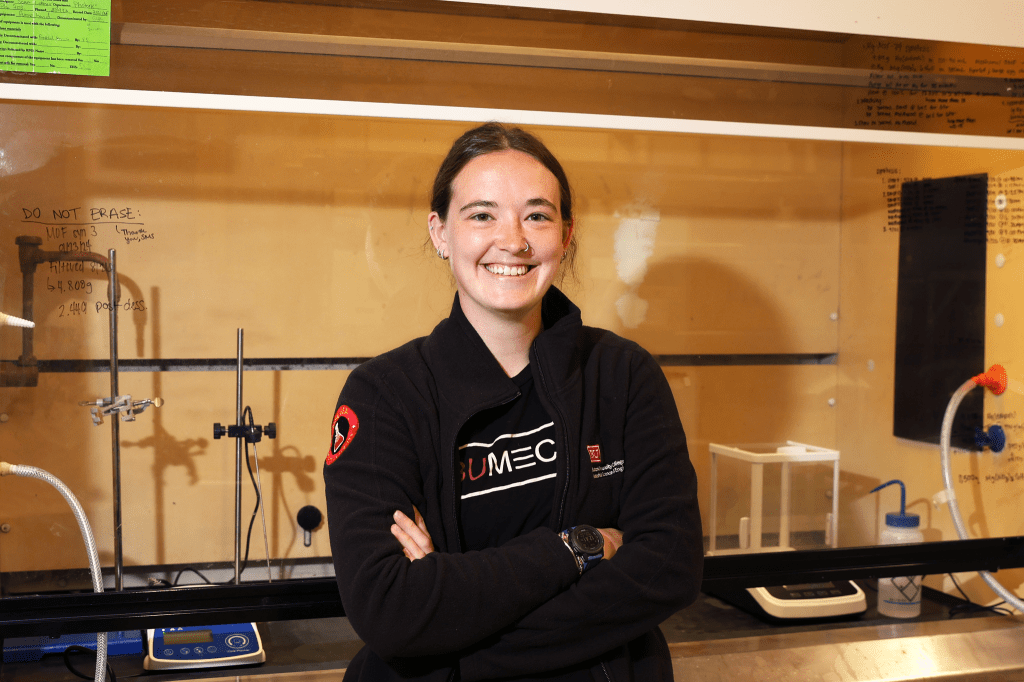 scientist in lab photo